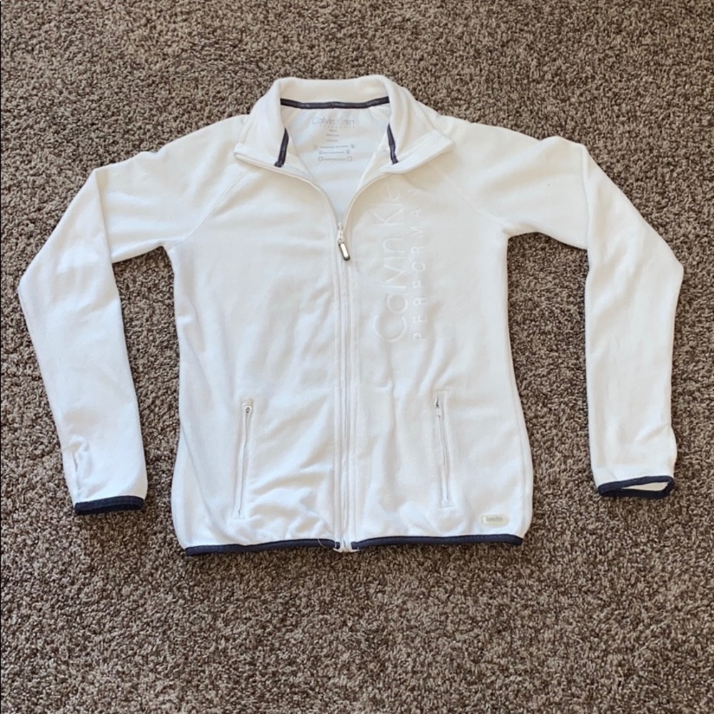CK Cream Fleece Jacket - Picture 7 of 8